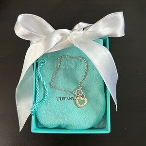 Tiffany & Co., Blue Heart Toggle Bracelet